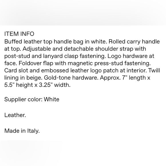 Jacquemus White ‘Le Chiquito Moyen’ Top Handle Bag - Picture 5 of 9